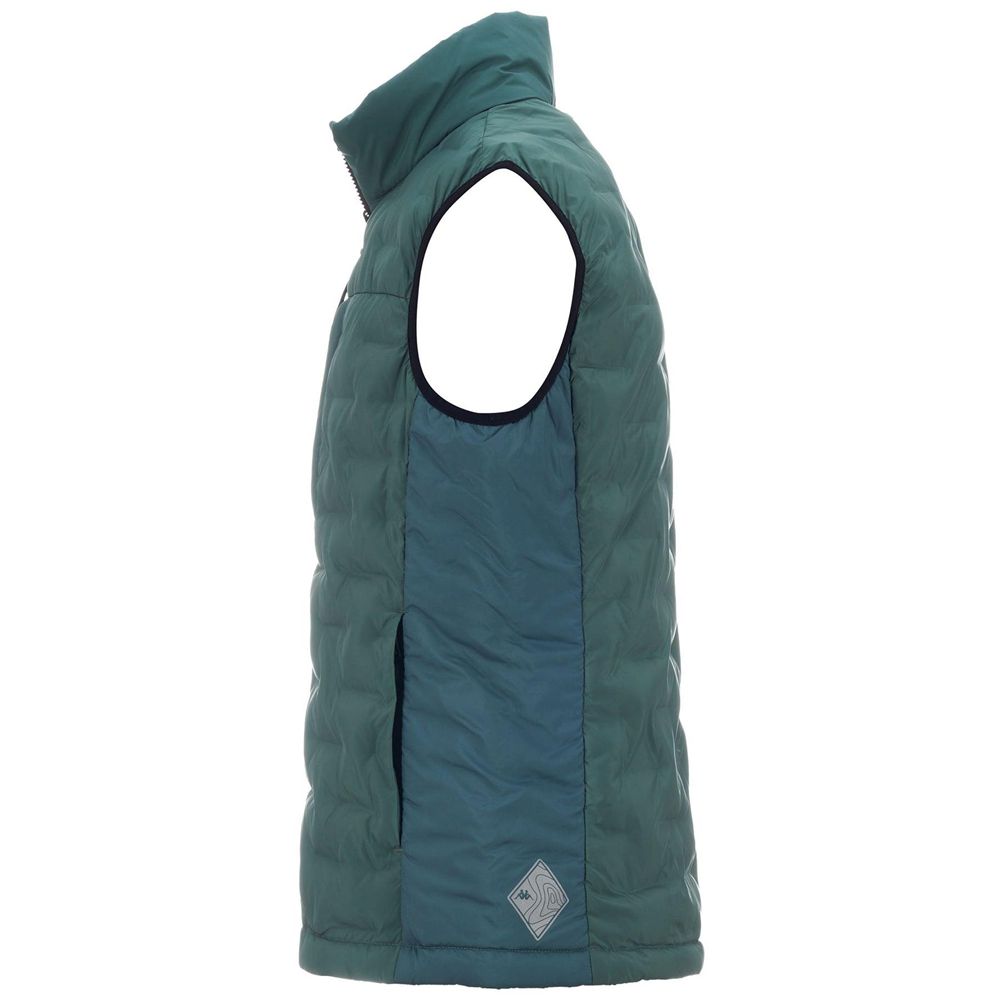 Women Kappa Hyrovest Jacket Green | 125940-HUT