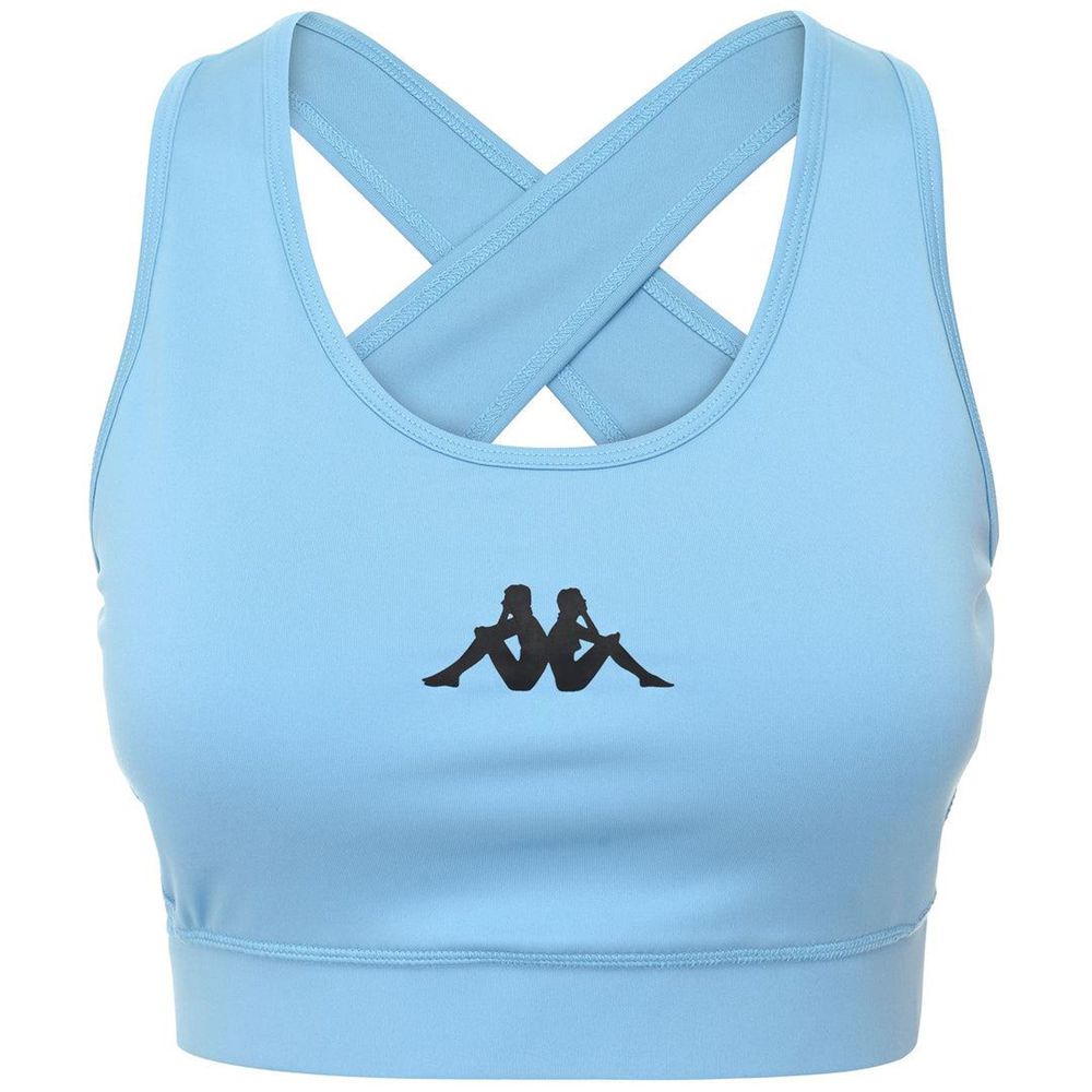 Women Kappa Kombat Das Jersey Blue | 195806-NBU