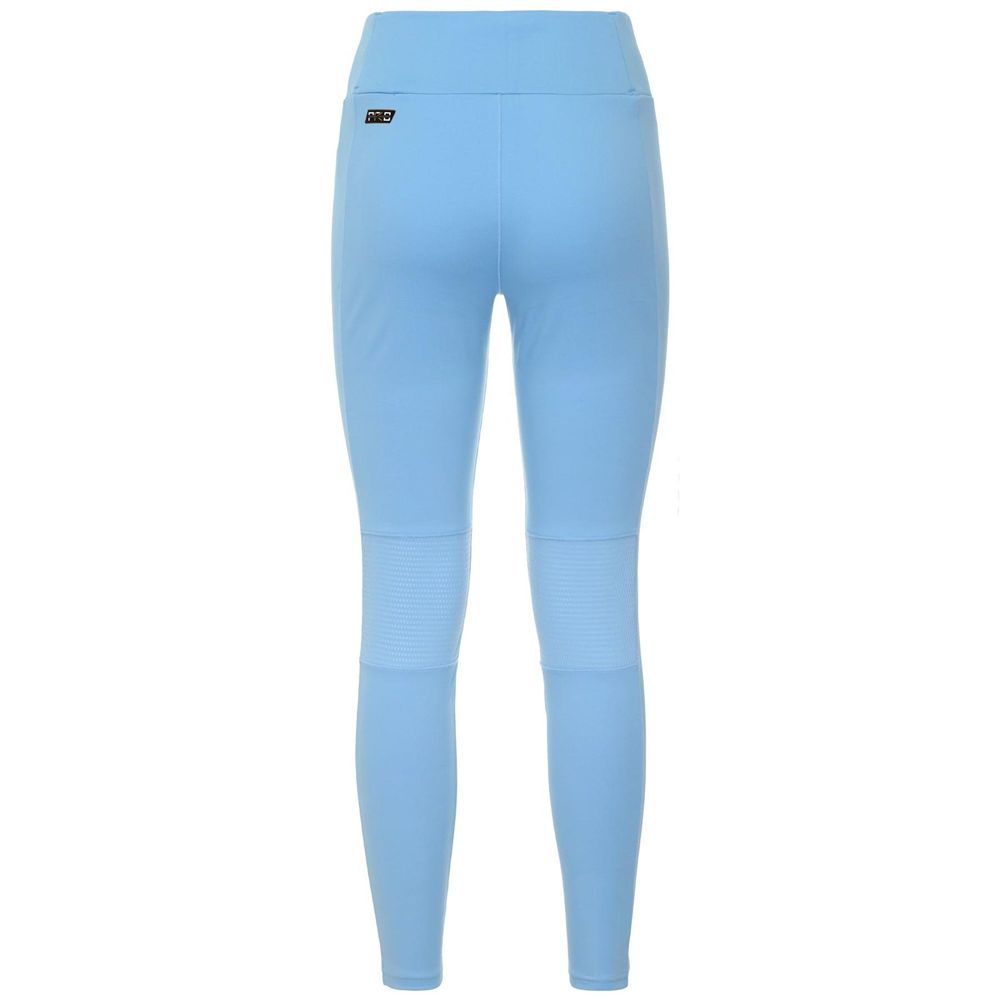 Women Kappa Kombat Day Pants Blue | 724583-FOI