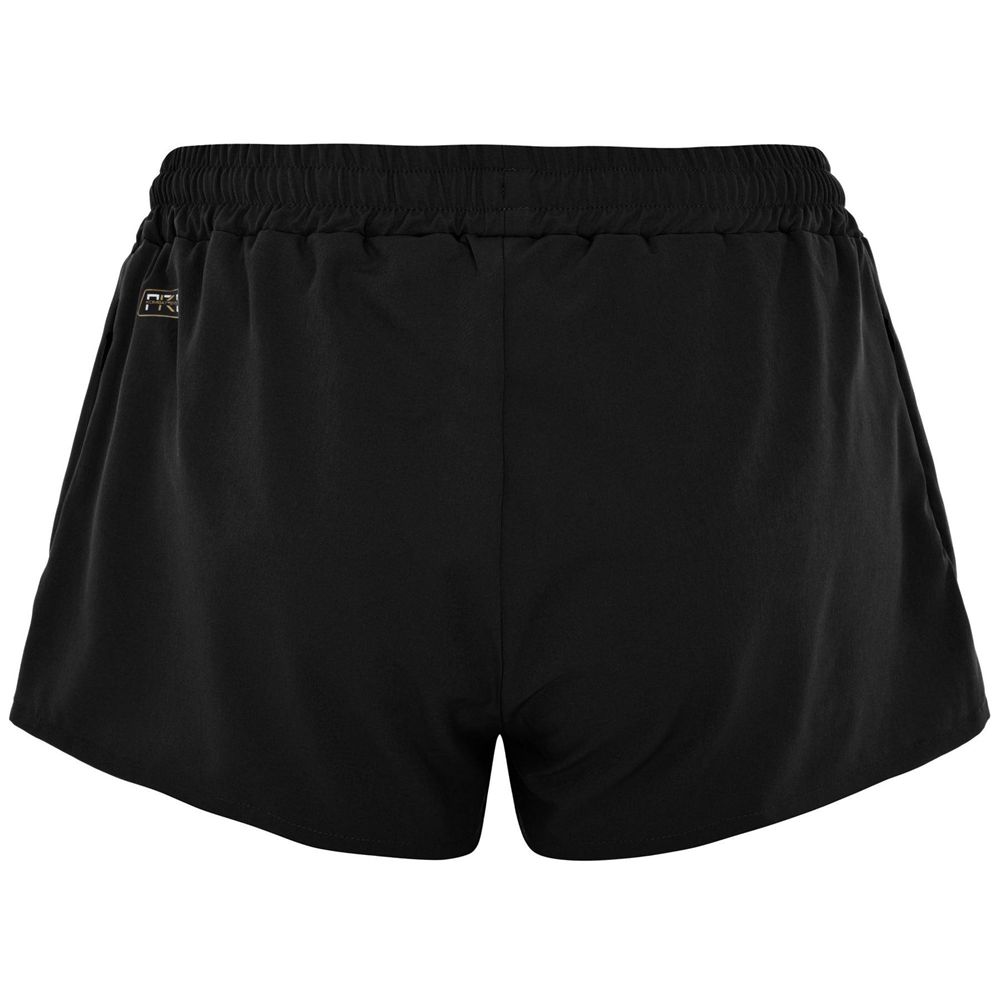 Women Kappa Kombat Elce Shorts Black | 307549-KTE