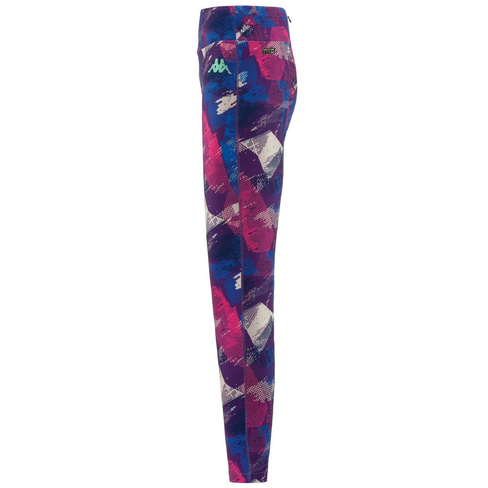 Women Kappa Kombat Elme Pants Blue | 756182-JOH