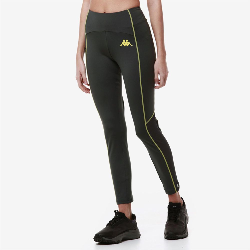 Women Kappa Kombat Fema Pants Grey | 254730-MNS