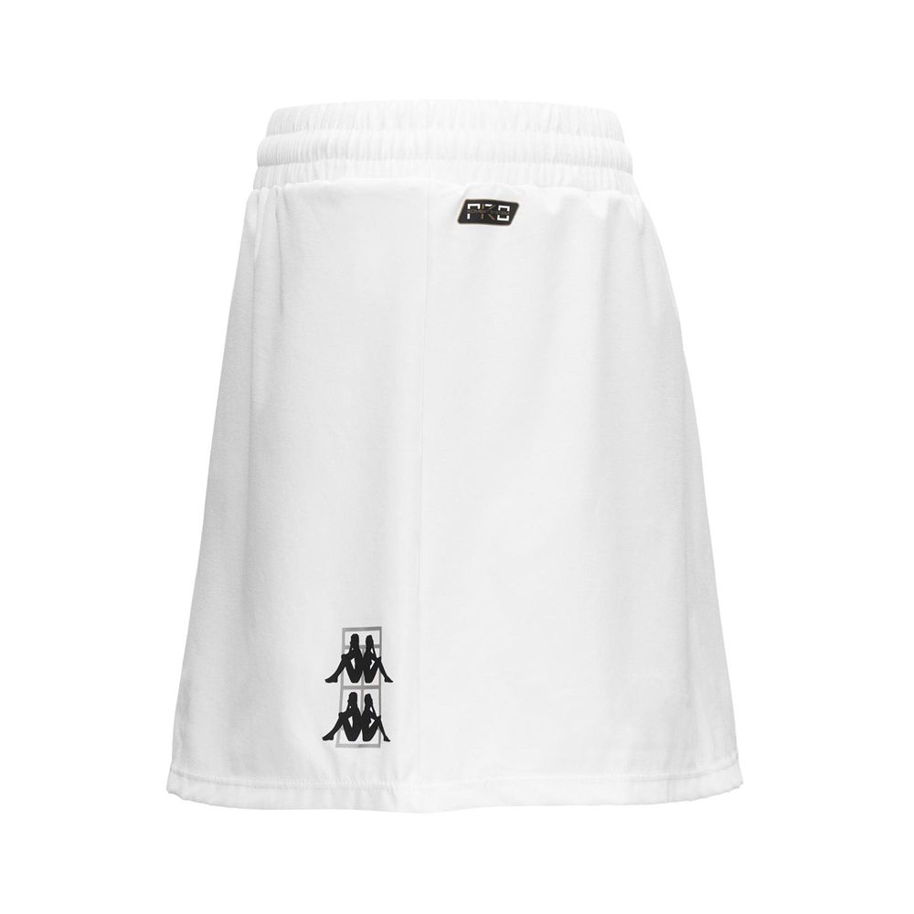 Women Kappa Kombat Padel Deva Skirts White | 708514-BIX