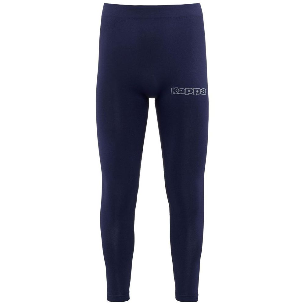 Women Kappa Kombat Skin Bant Joggers Navy | 847920-PCB