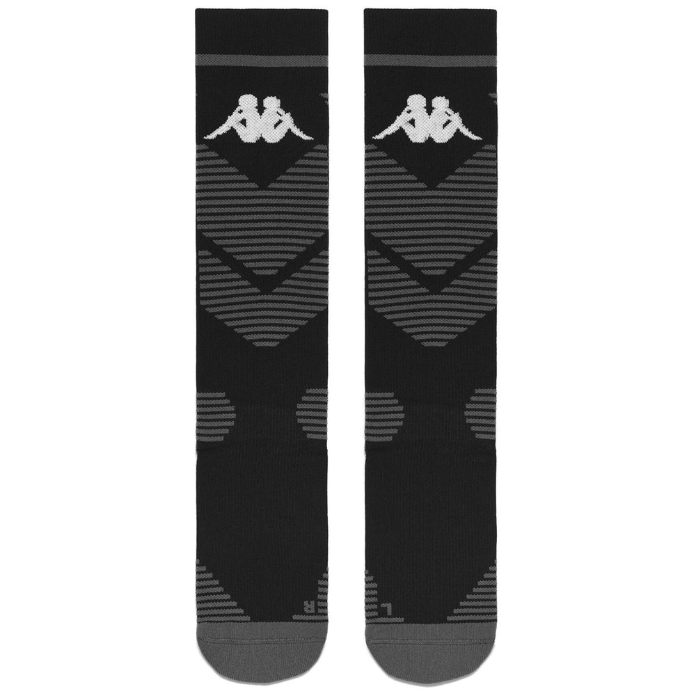 Women Kappa Kombat Soski Socks Black | 391086-IWT