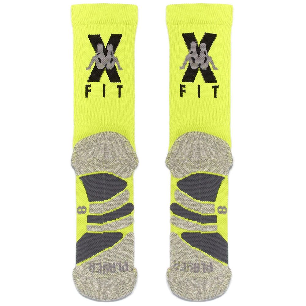 Women Kappa Kombat Wkt Ecross Socks Green | 310278-SNW