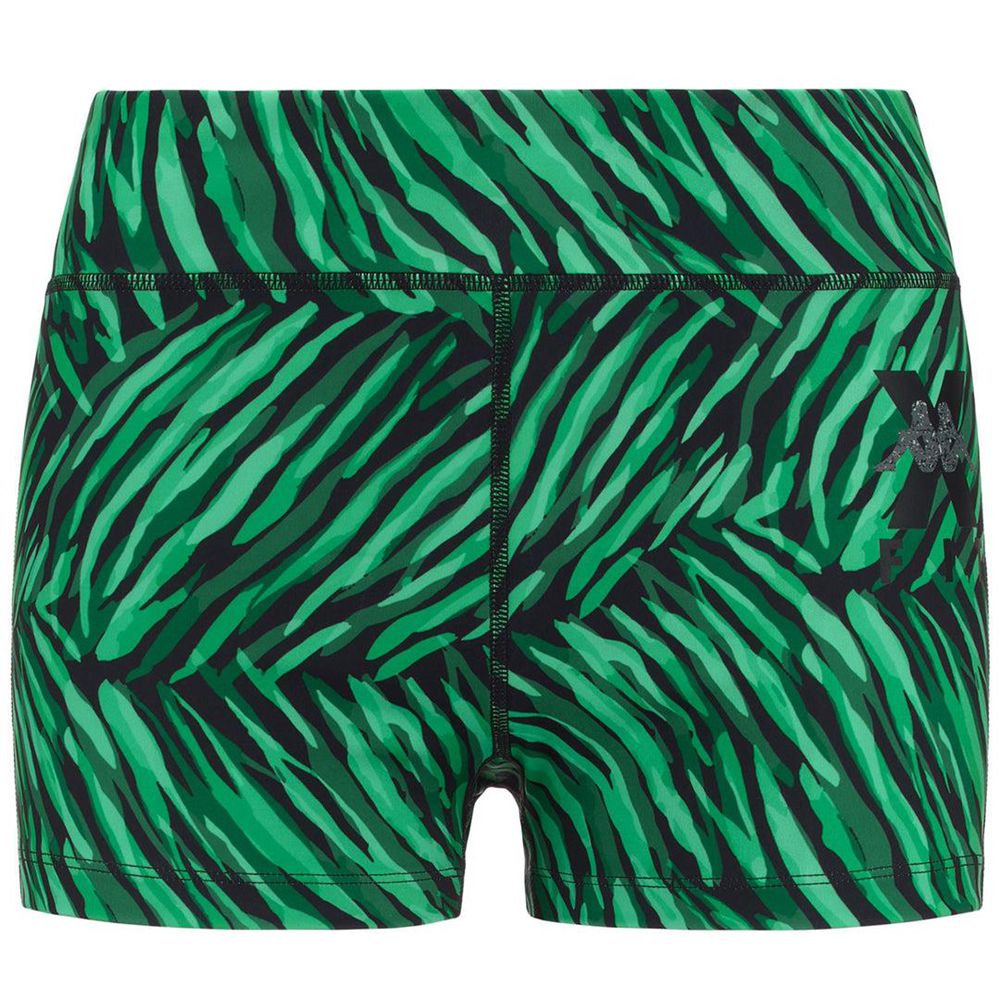 Women Kappa Kombat Wkt Efrivola Shorts Green | 273698-CHV