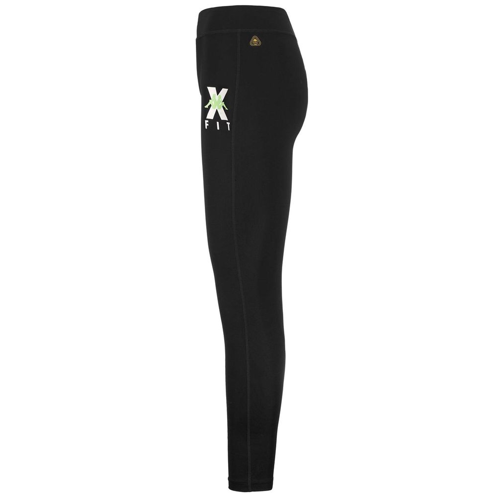 Women Kappa Kombat Wkt Equila Pants Black | 037186-KNB