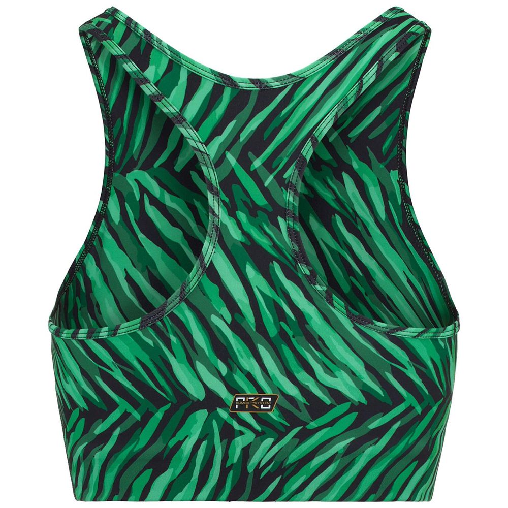 Women Kappa Kombat Wkt Errani Jersey Green | 273194-UZE