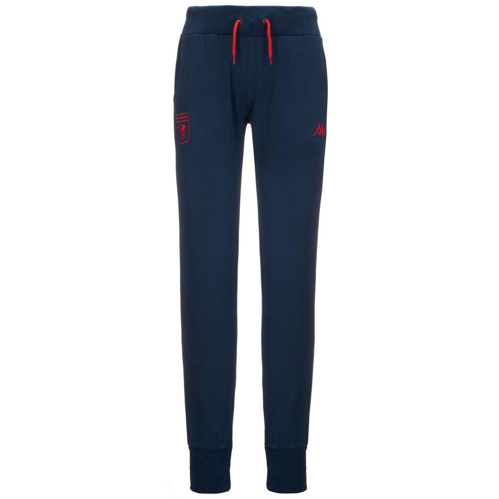 Women Kappa Lady Arwilo Genoa Pants Navy | 603719-BPZ