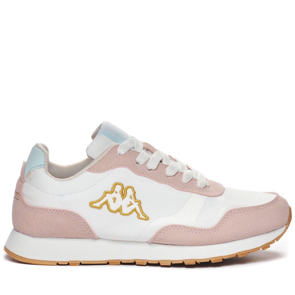 Women Kappa Logo Aymar Sneakers White | 461279-HYT