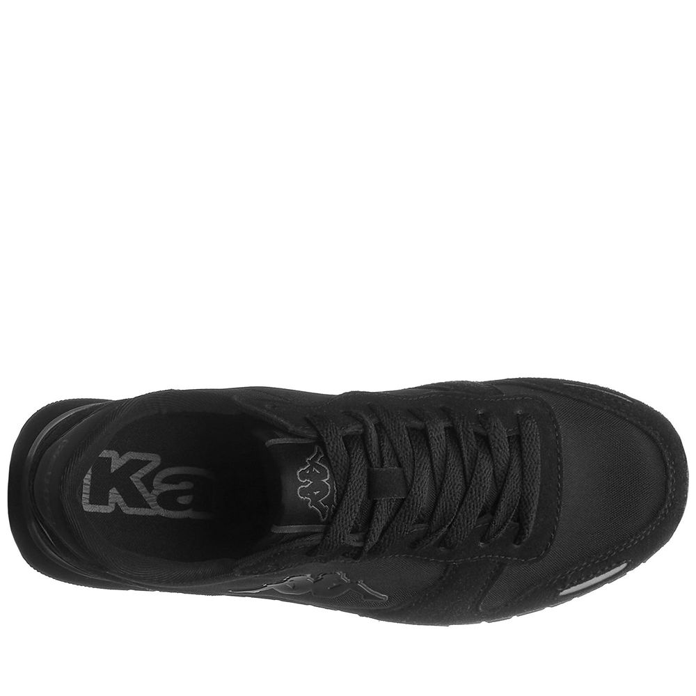 Women Kappa Logo Berlin 2 Sneakers Black | 234519-TAW