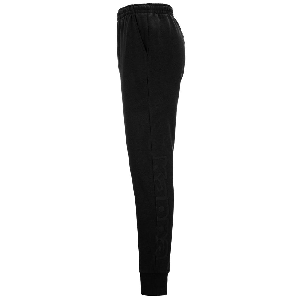 Women Kappa Logo Bipant Slim Pants Black | 826790-IWZ