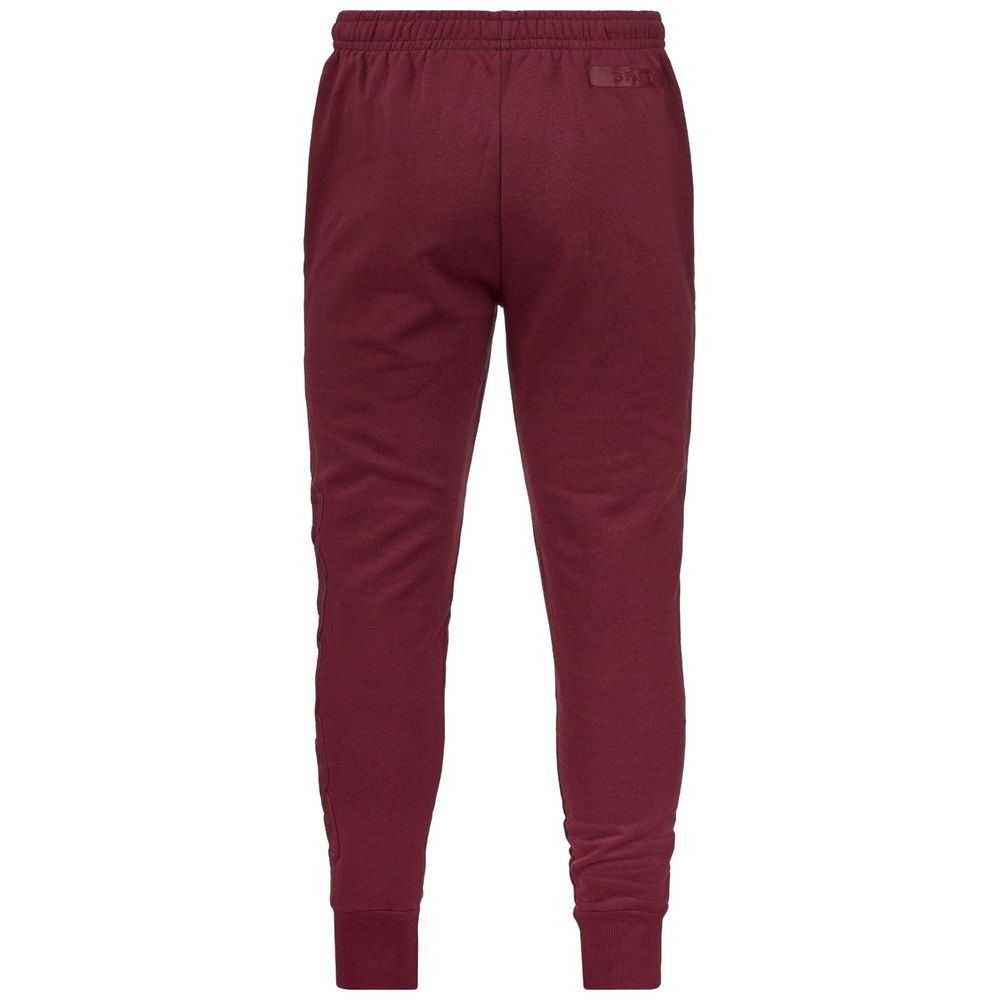 Women Kappa Logo Bipant Slim Pants Red | 342176-JWE