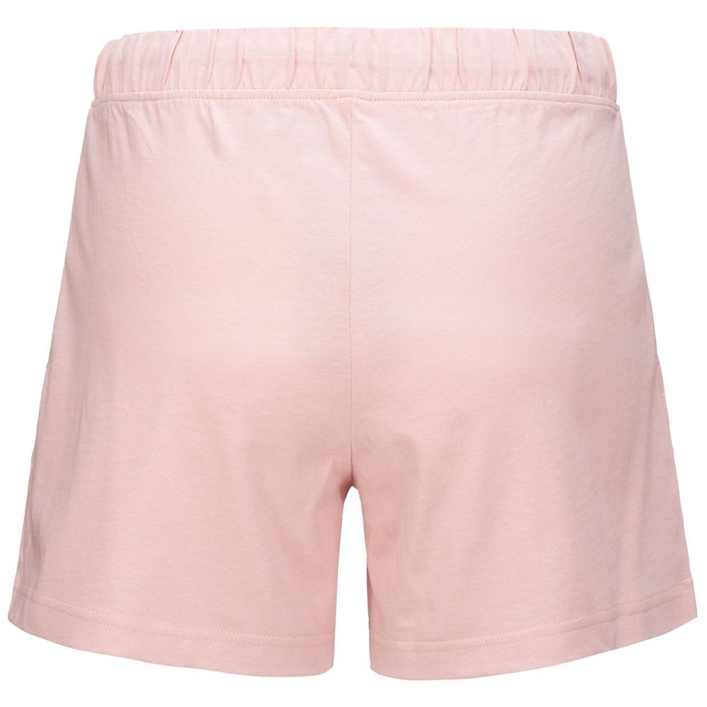 Women Kappa Logo Caber Shorts Pink | 931786-VTG