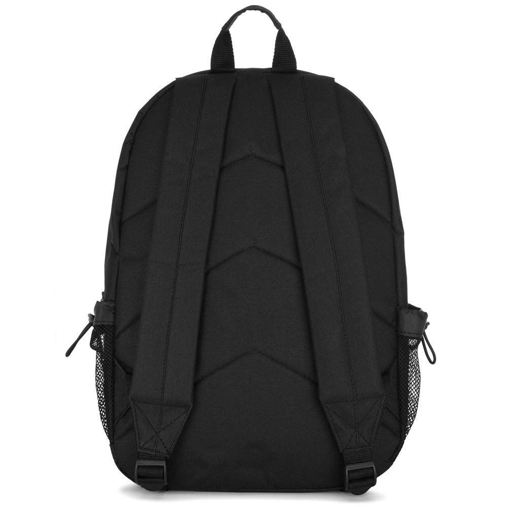 Women Kappa Logo Cloyster Backpack Black | 263978-KOJ