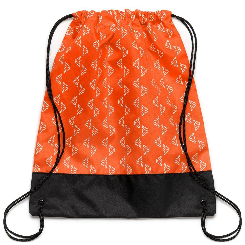 Women Kappa Logo Dacut Backpack Orange | 529304-TJC