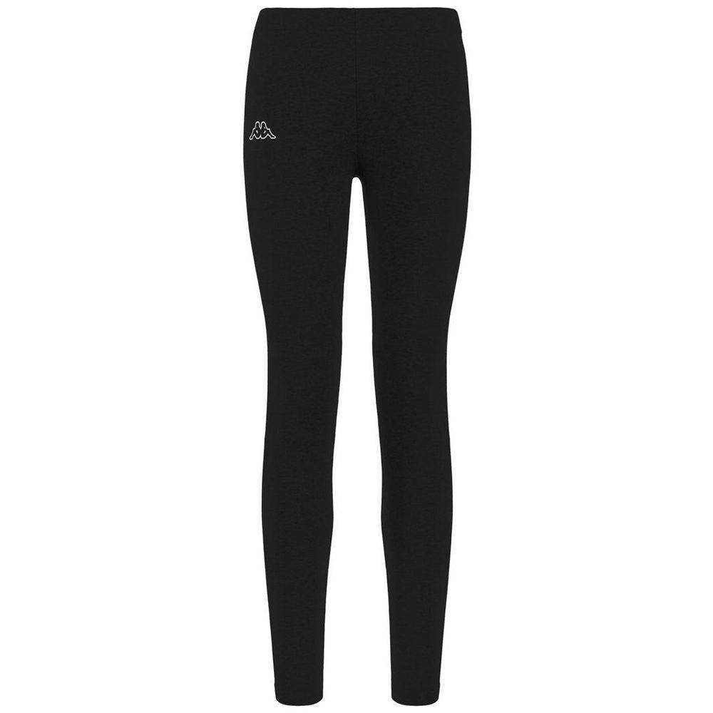 Women Kappa Logo Fapri Pants Black | 875064-ABW