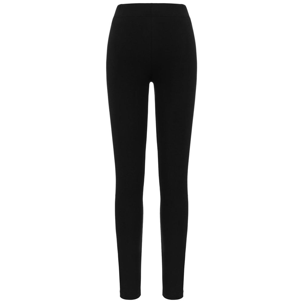 Women Kappa Logo Fassili Pants Black | 486059-MQW