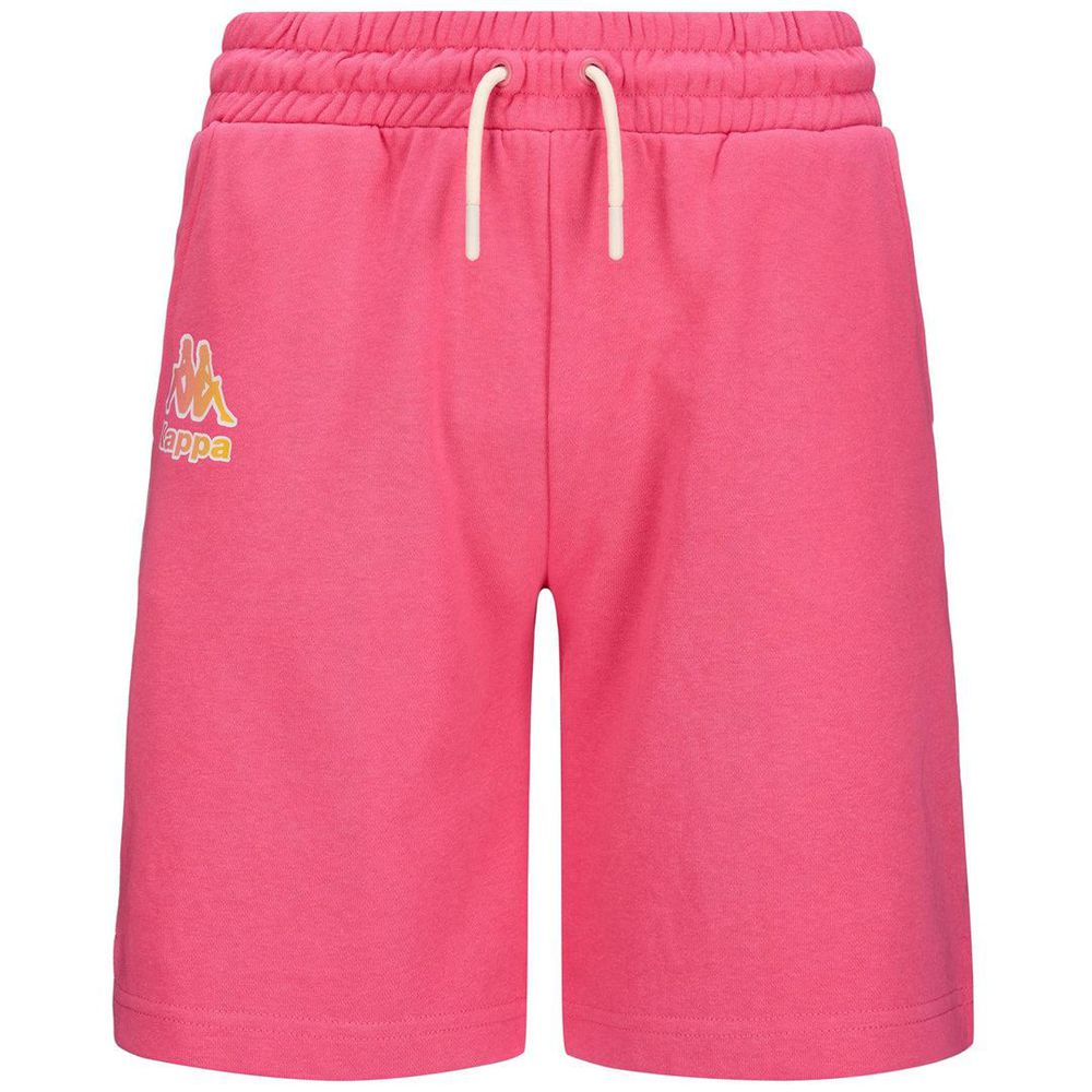 Women Kappa Logo Fayuta Shorts Pink | 794861-UNJ