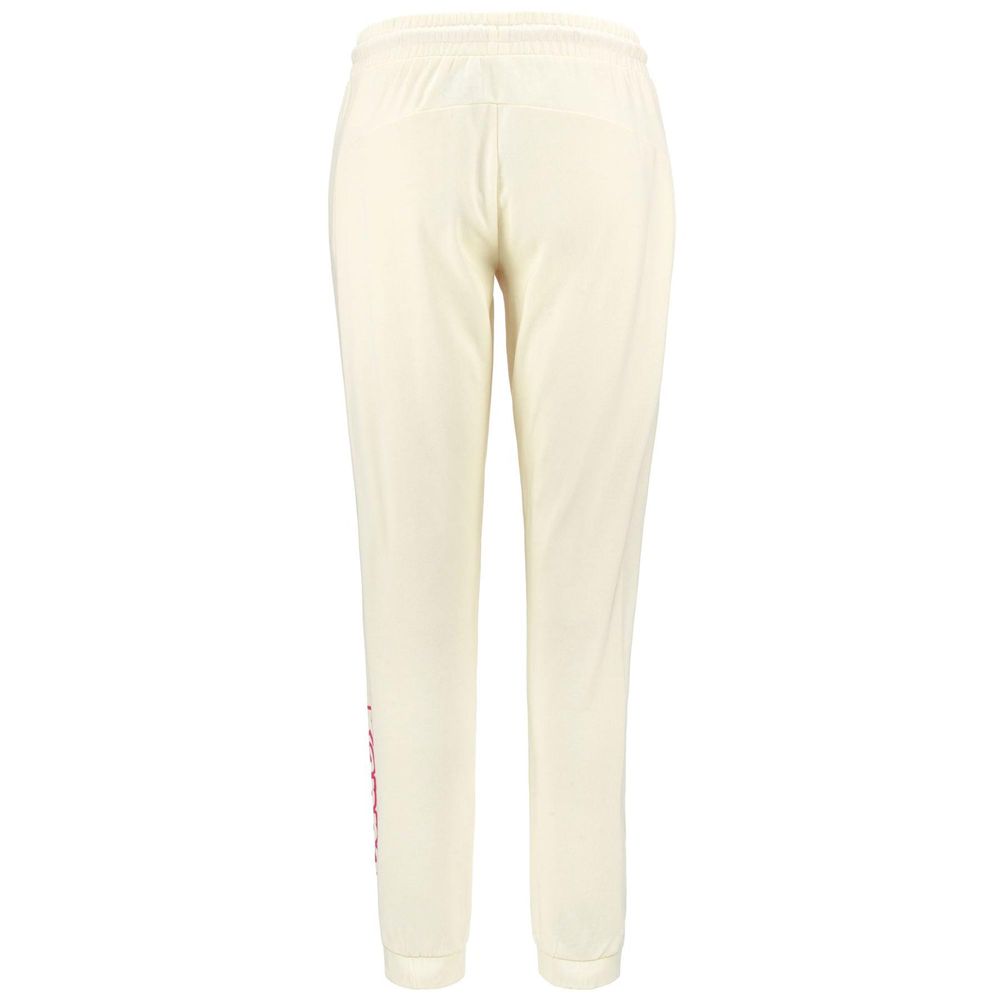 Women Kappa Logo Fesia Pants White | 965304-ODR