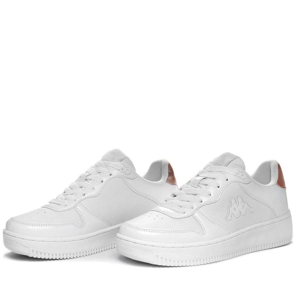 Women Kappa Logo Maserta 6 Sneakers White | 684527-KIF