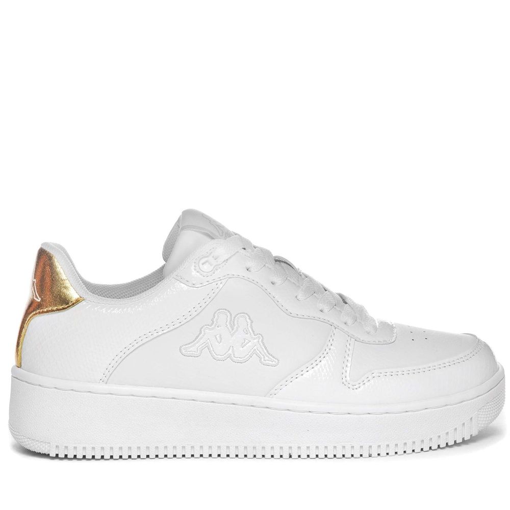 Women Kappa Logo Maserta 6 Sneakers White | 379402-KAS