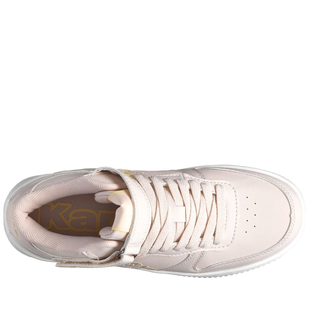 Women Kappa Logo Maserta Md V Sneakers Pink | 357204-GFZ