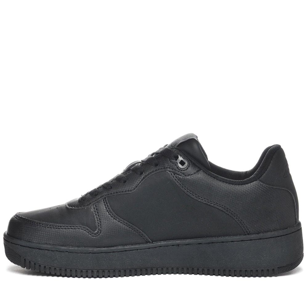 Women Kappa Logo Maserta Sneakers Black | 327698-WJX