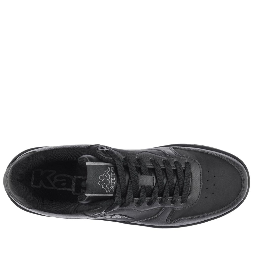 Women Kappa Logo Maserta Sneakers Black | 327698-WJX