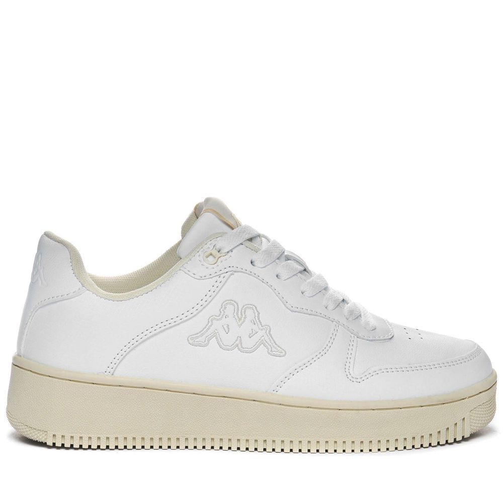 Women Kappa Logo Maserta Sneakers White | 514607-VPY