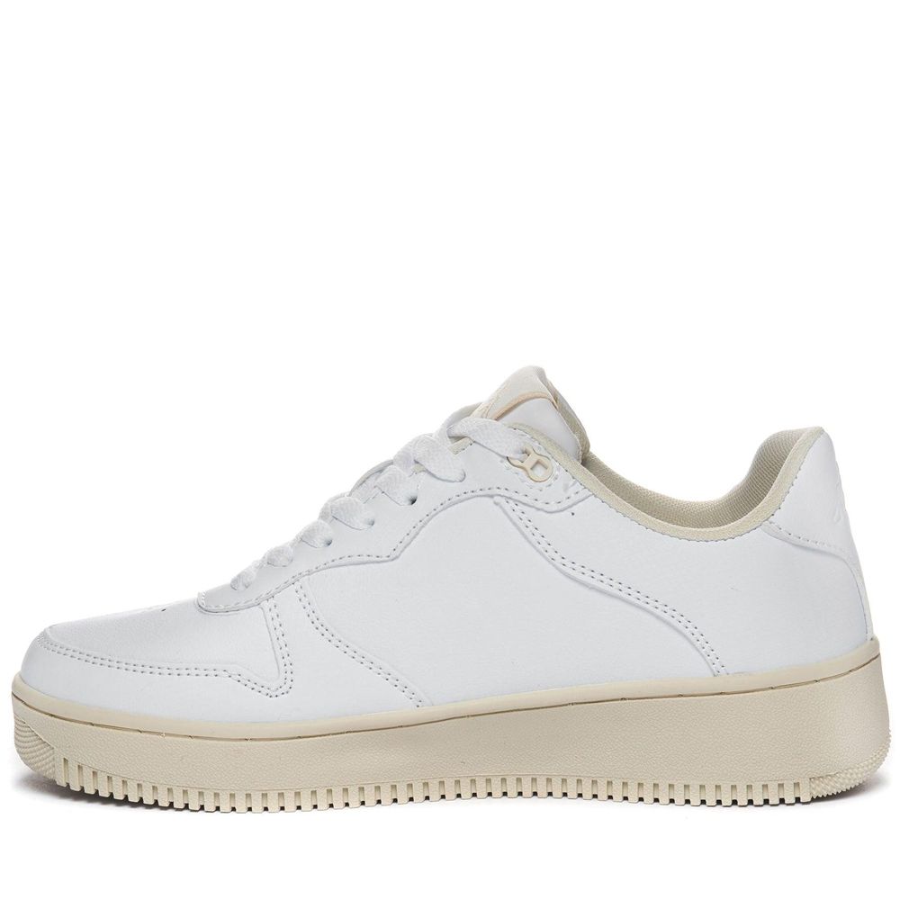 Women Kappa Logo Maserta Sneakers White | 514607-VPY