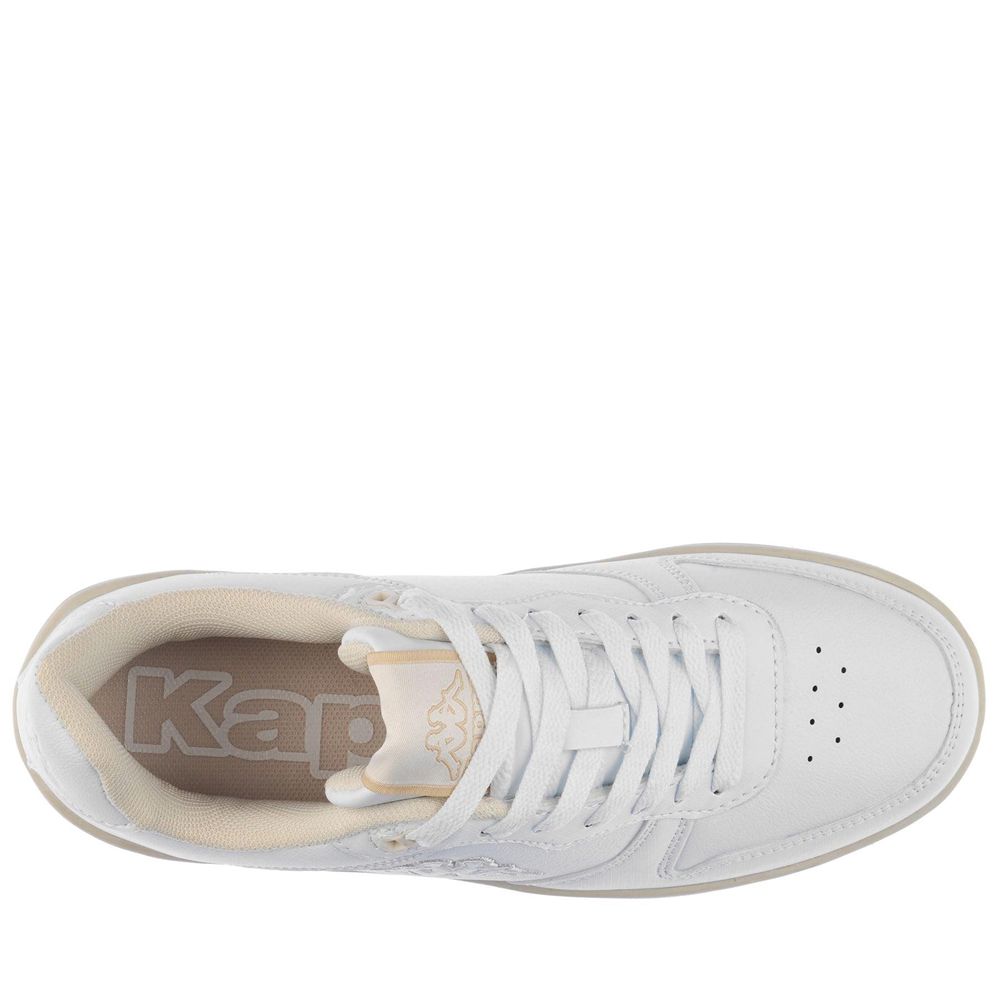 Women Kappa Logo Maserta Sneakers White | 514607-VPY