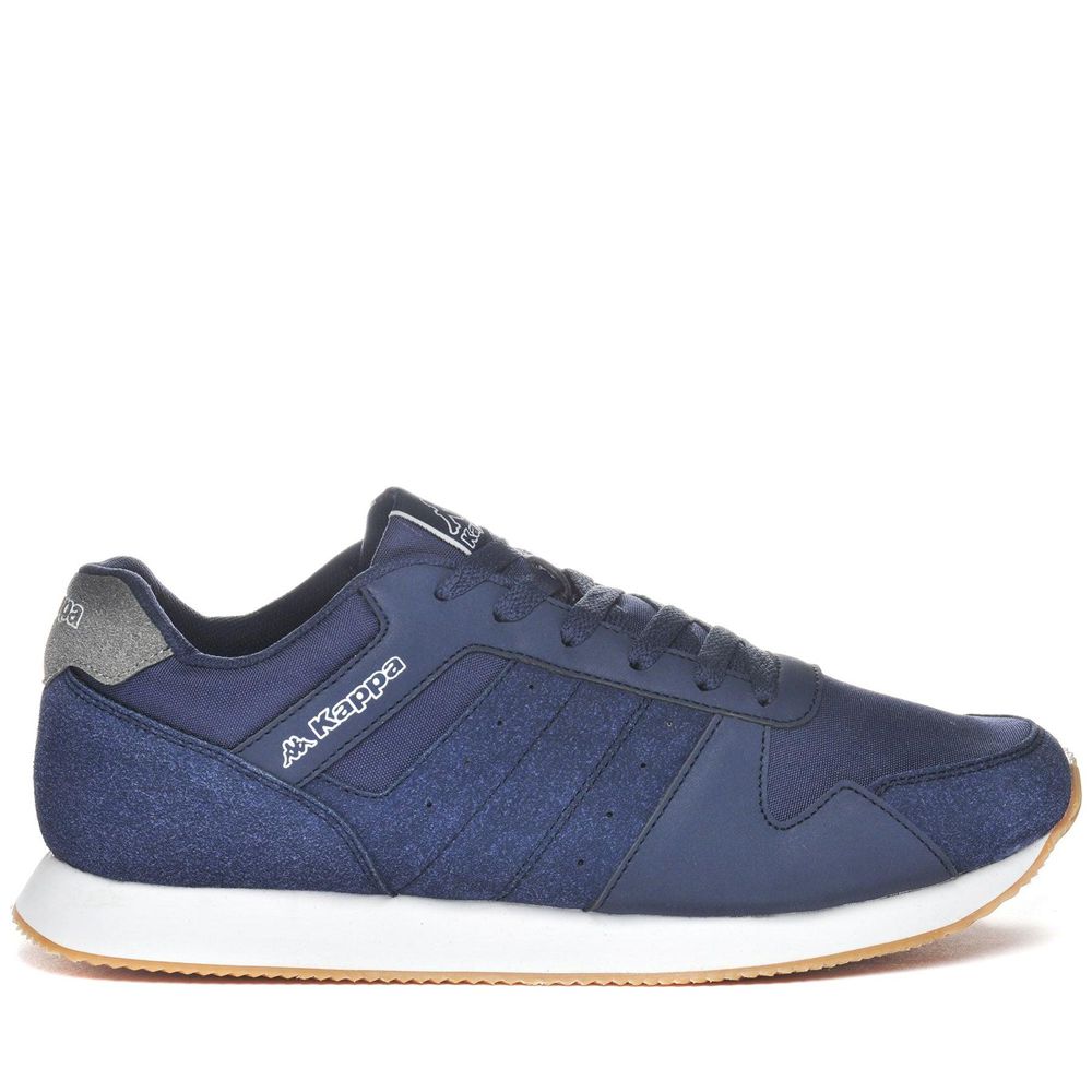 Women Kappa Logo Robin Sneakers Blue | 350214-GEM