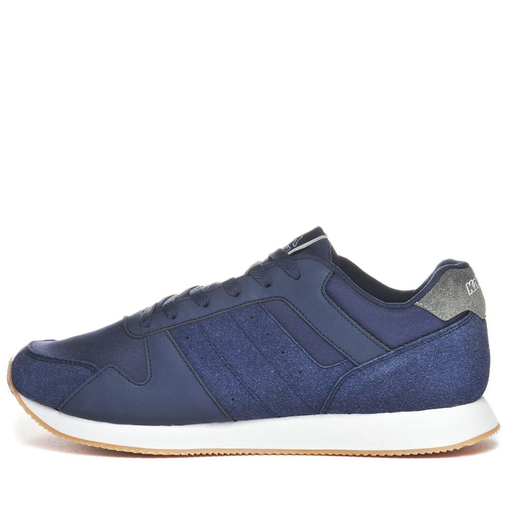 Women Kappa Logo Robin Sneakers Blue | 350214-GEM