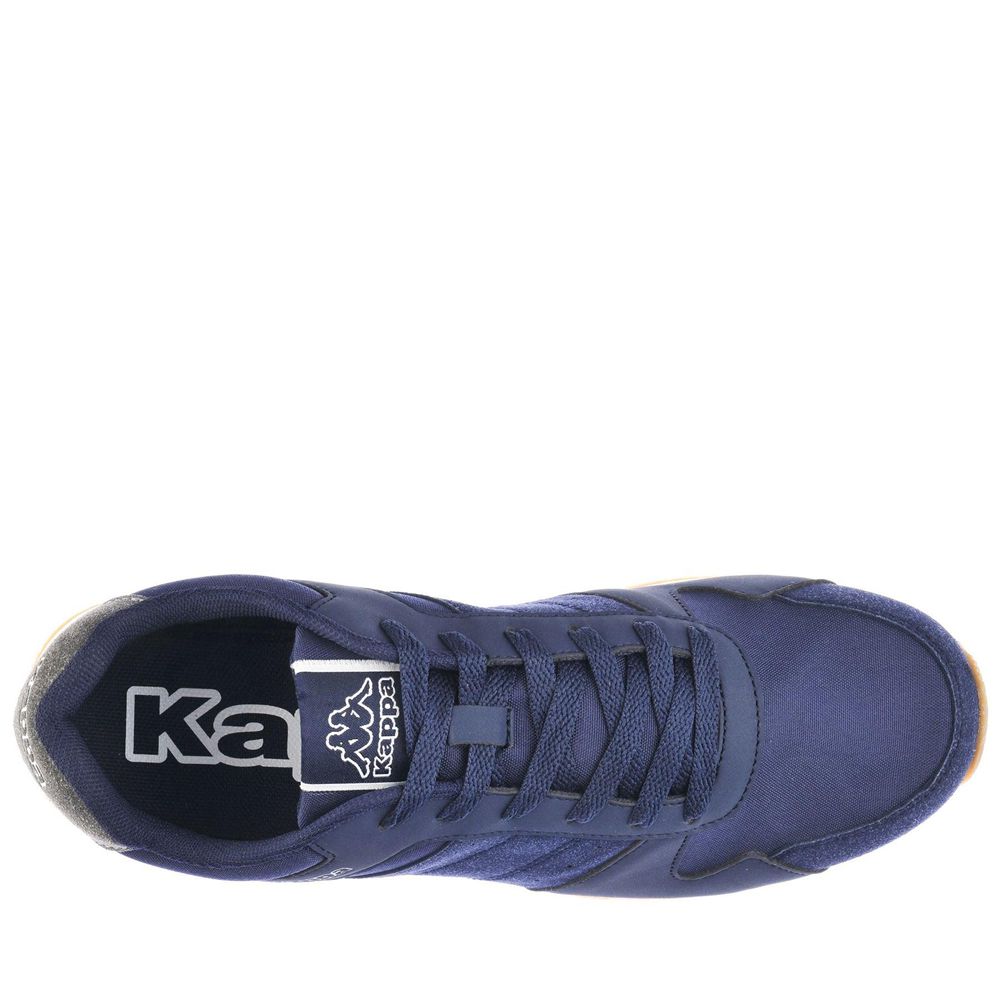 Women Kappa Logo Robin Sneakers Blue | 350214-GEM