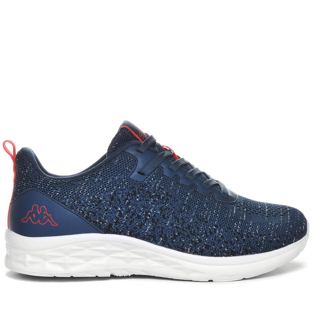 Women Kappa Logo Rostiew Sneakers Navy | 264187-TEX