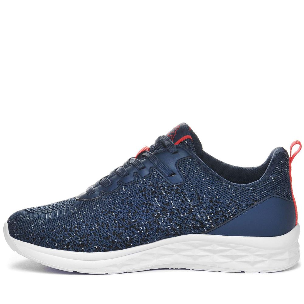 Women Kappa Logo Rostiew Sneakers Navy | 264187-TEX