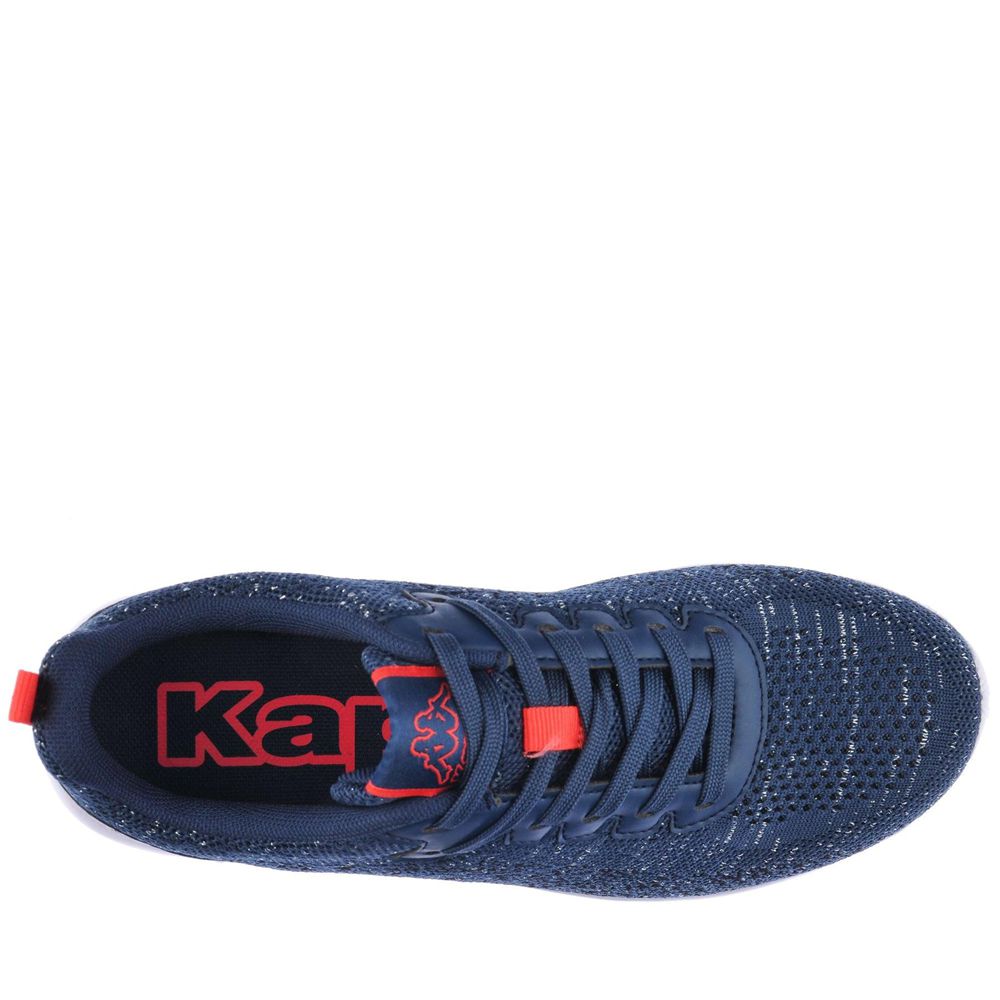 Women Kappa Logo Rostiew Sneakers Navy | 264187-TEX