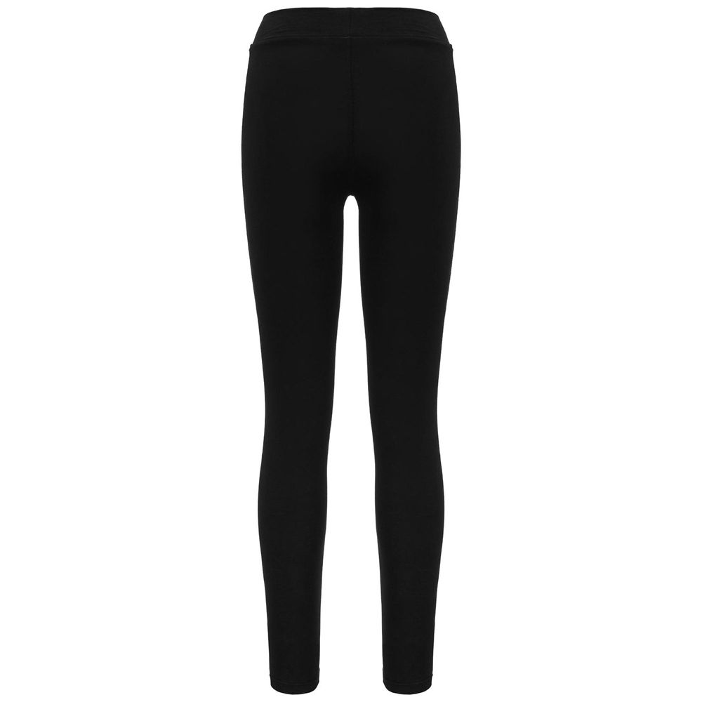 Women Kappa Logo Silvie Pants Black | 698054-NDP