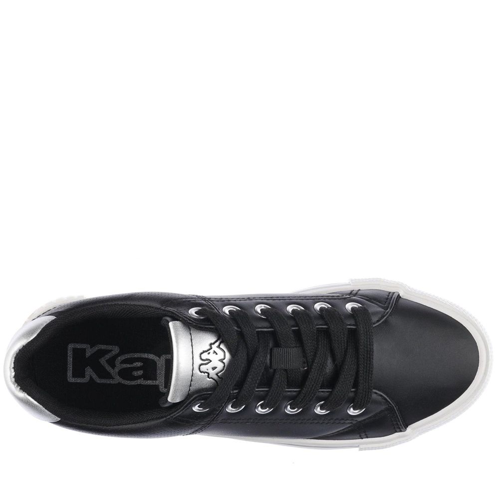 Women Kappa Logo Tudy Sneakers Black | 098154-LTZ