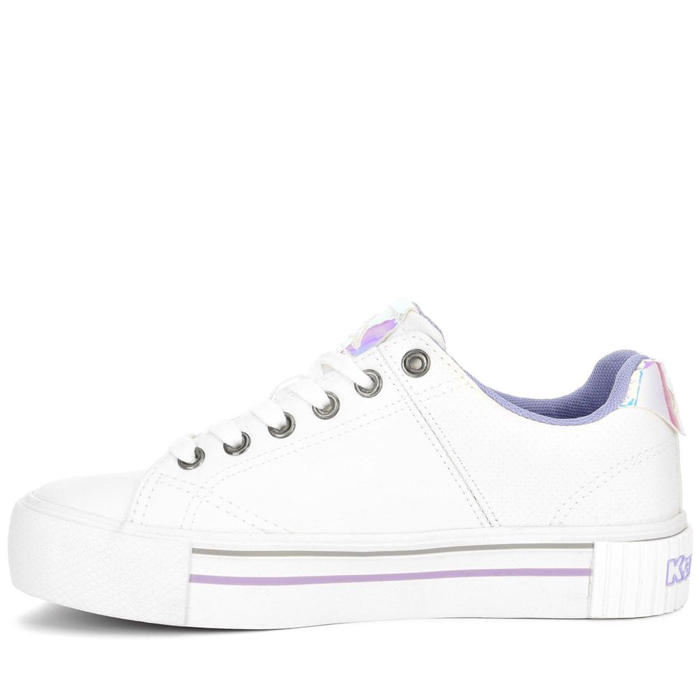 Women Kappa Logo Tudy Sneakers White | 974165-DTK