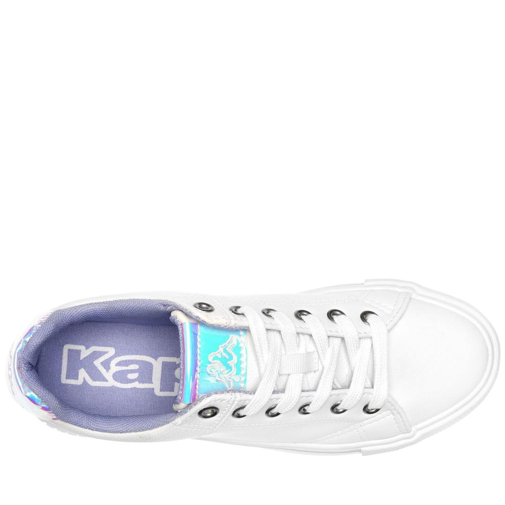 Women Kappa Logo Tudy Sneakers White | 974165-DTK