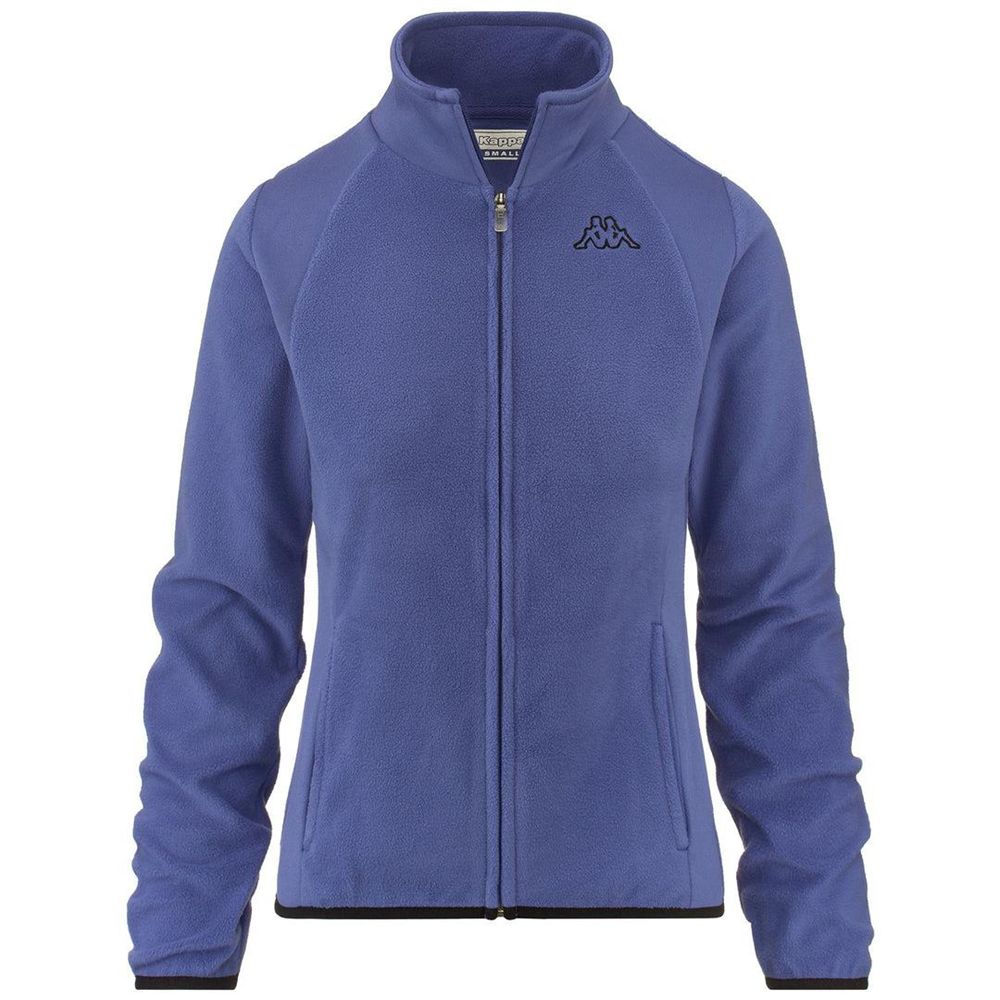 Women Kappa Logo Vavaux Slim Jacket Blue | 956327-EFL