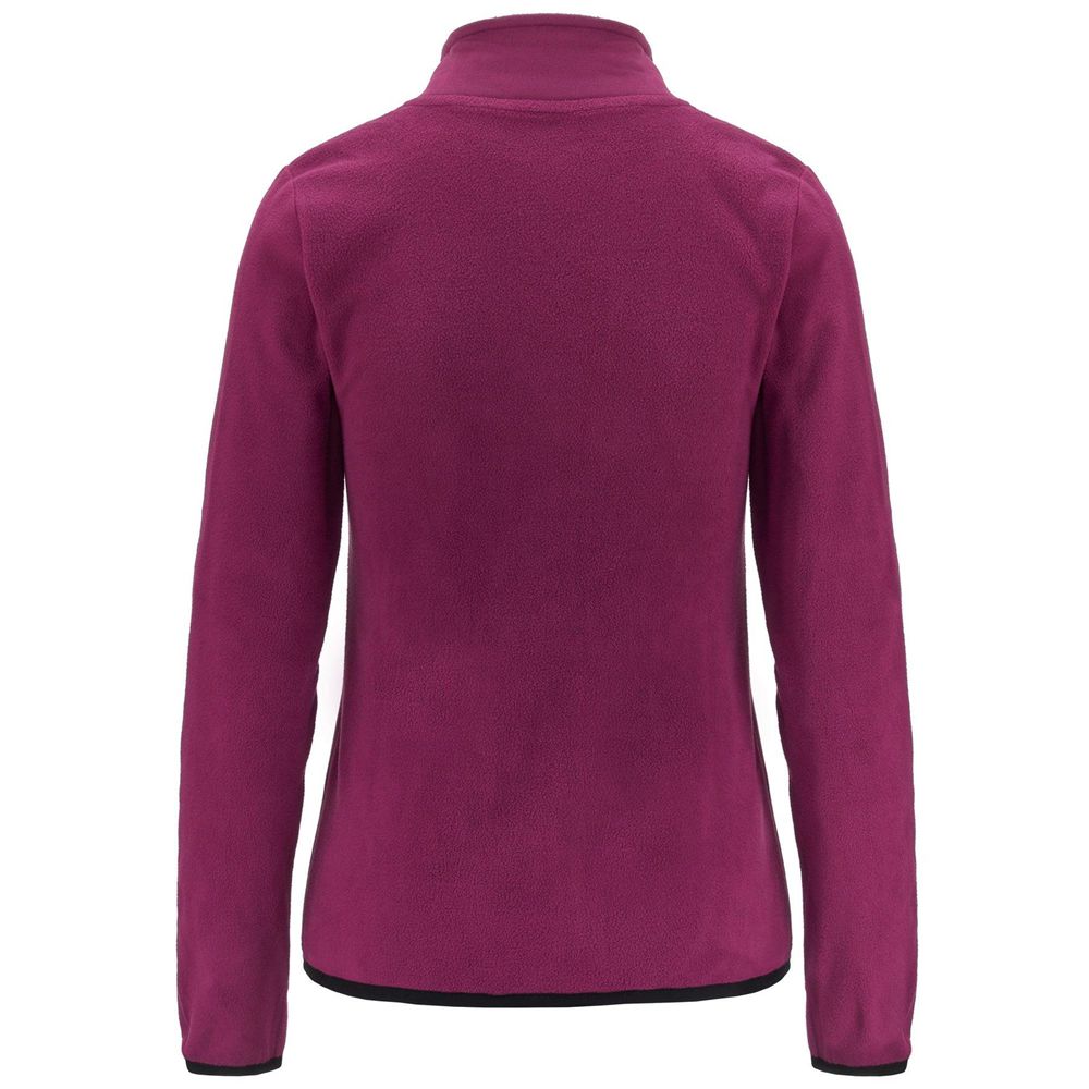 Women Kappa Logo Vavaux Slim Jacket Purple | 125763-QLA