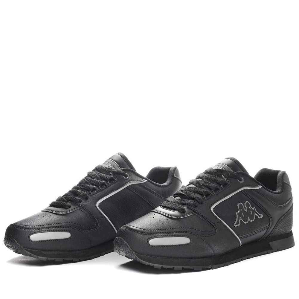 Women Kappa Logo Voghera 5 Sneakers Black | 950273-VJU