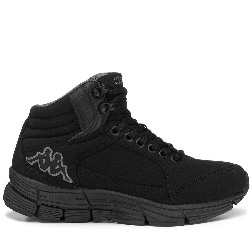 Women Kappa Logo Walk1 0006 Cold Buster Boots Black | 052634-PZQ