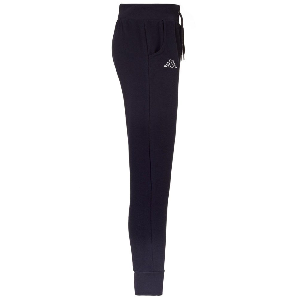 Women Kappa Logo Zalia Pants Navy | 983210-MVR