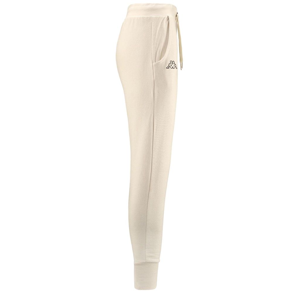 Women Kappa Logo Zalia Pants White | 905264-YME