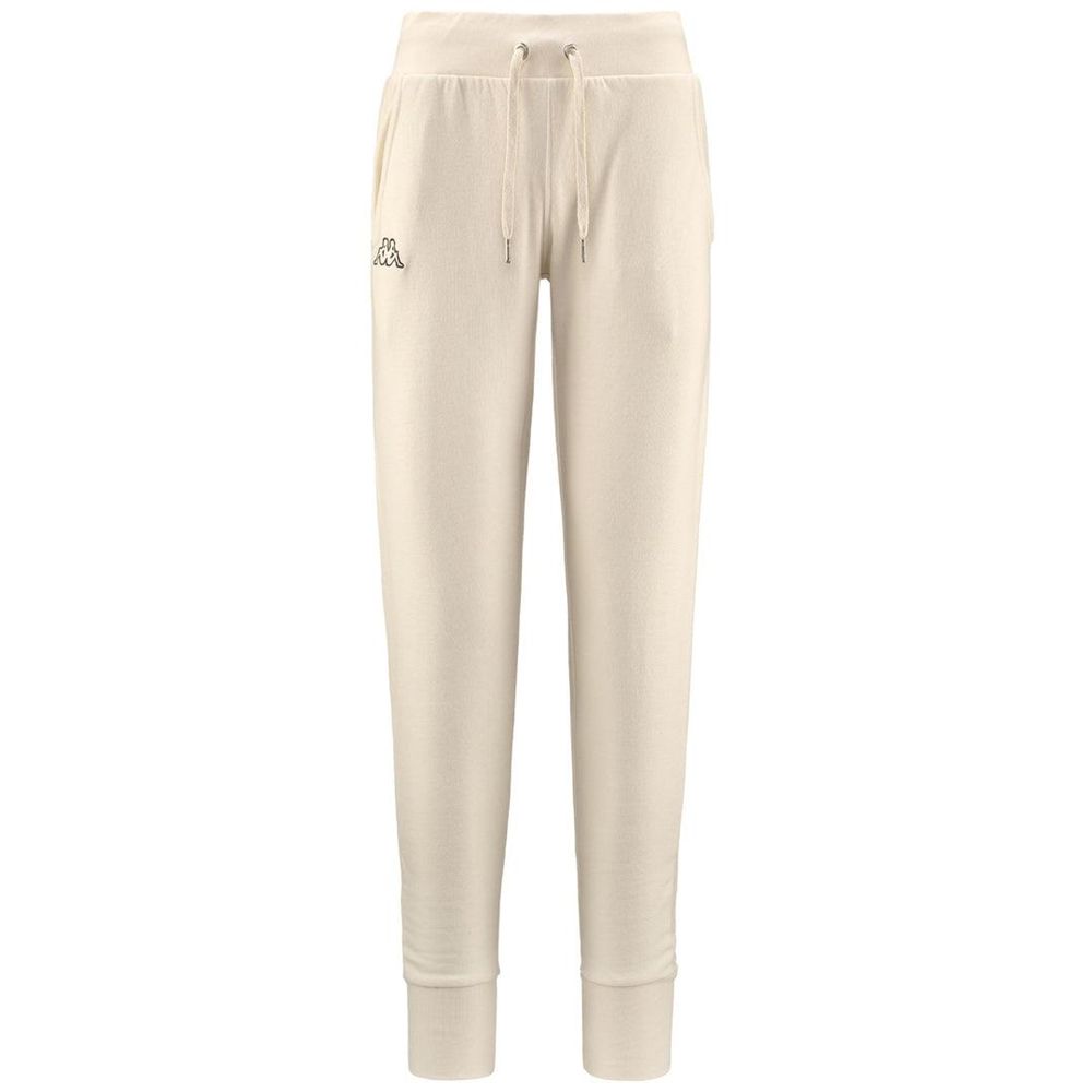 Women Kappa Logo Zalia Pants White | 905264-YME